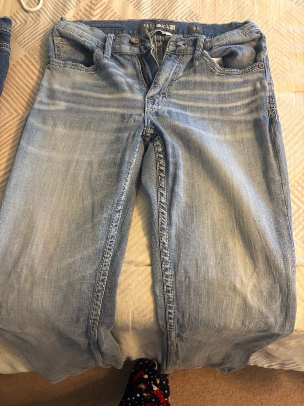 BKE Light Blue Straight Men’s Jeans